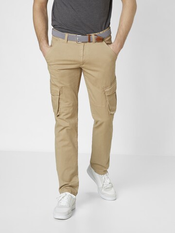 REDPOINT Regular Cargohose in Beige