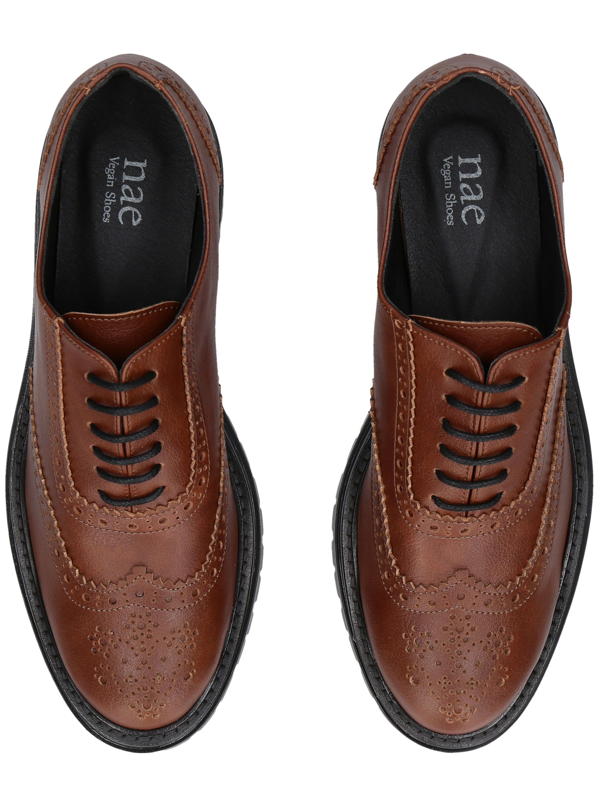 Chaussure à lacets 'GRACE' nae Vegan Shoes en marron