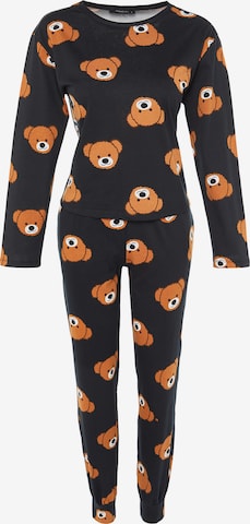 TrendyolPidžama - siva boja: prednji dio