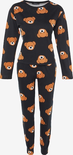 Trendyol Pidžama u zeleno smeđa / antracit siva / bijela, Pregled proizvoda