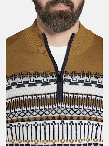 Charles Colby Sweater ' Earl Senan ' in Blue
