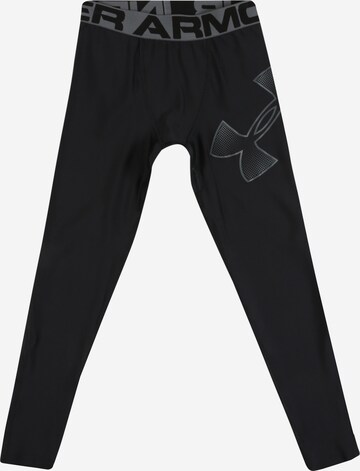 UNDER ARMOUR Regular Tights 'UA HeatGear Armour Leggings' in Schwarz: predná strana