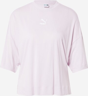 T-shirt PUMA en violet : devant