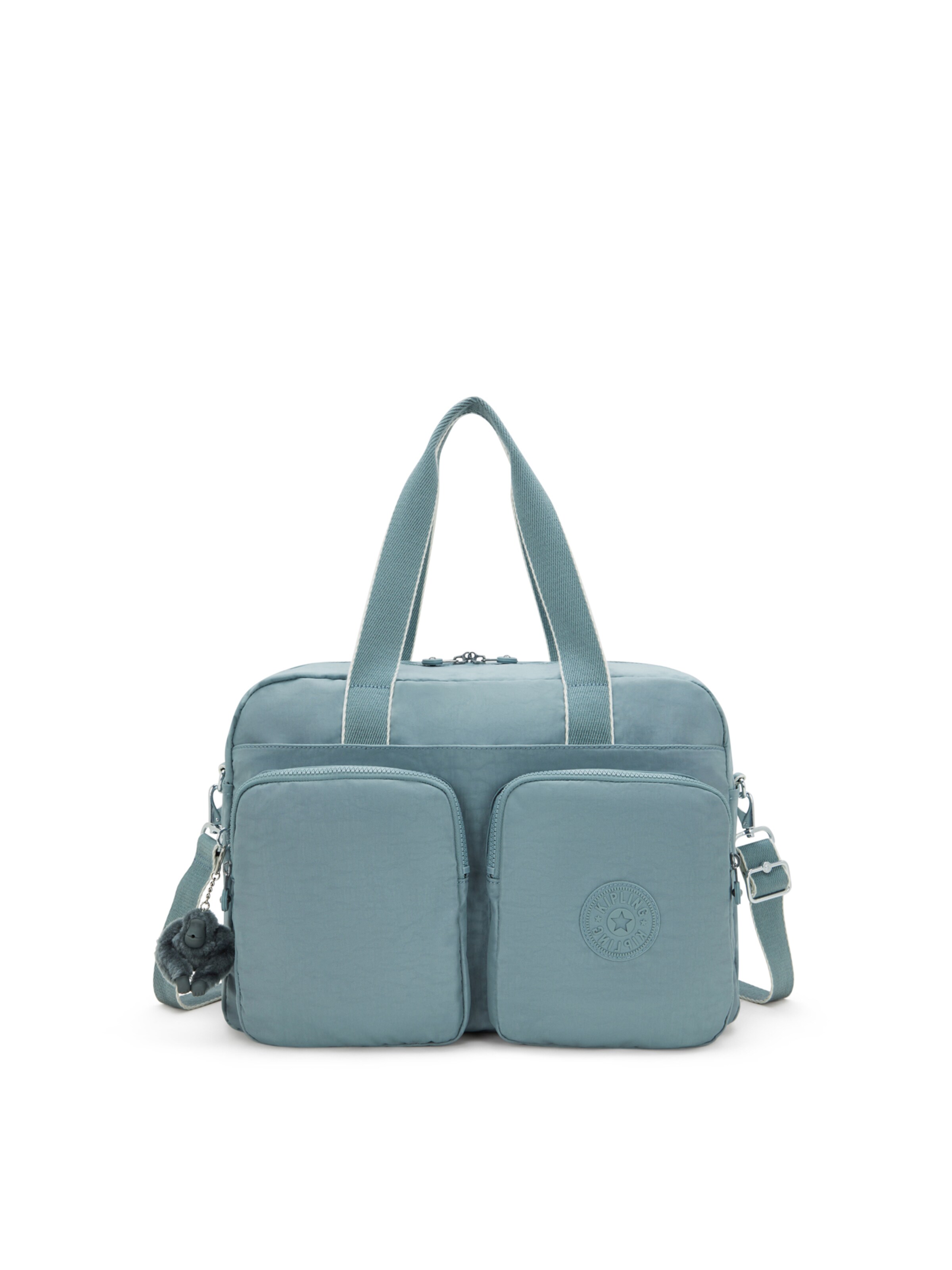 KIPLING Taška Weekender 'Defea' – modrá: přední strana