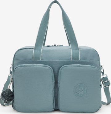 Borsa weekend 'Defea' di KIPLING in blu: frontale