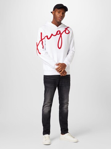 HUGO Red Sweatshirt 'Dokapi' in White