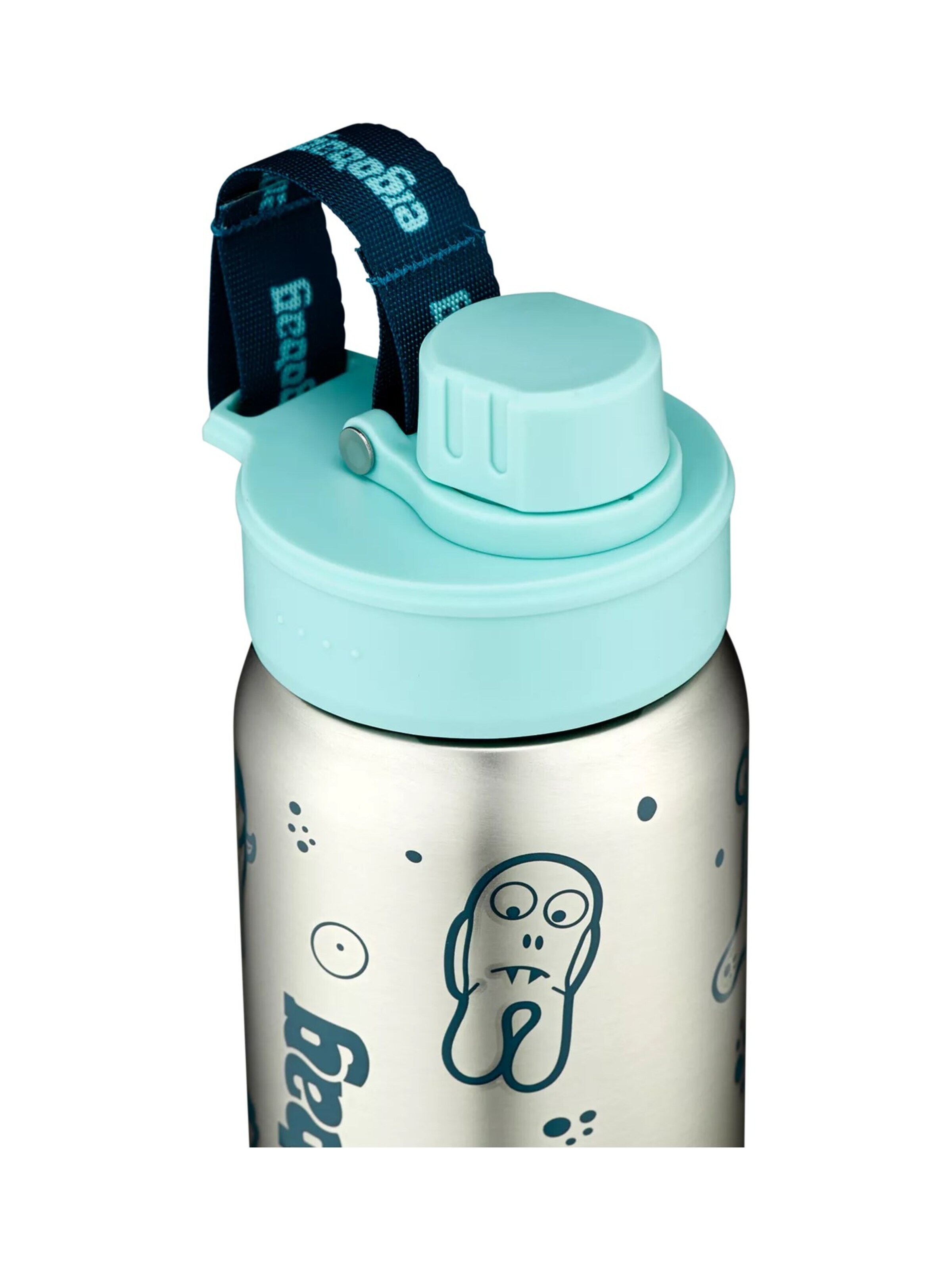 ergobag Drinking Bottle 'Trinkflasche Edelstahl Trinkflasche' in Green