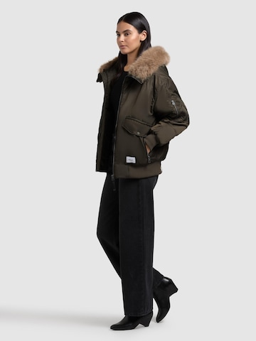 khujo Jacke 'Cela' in Grün