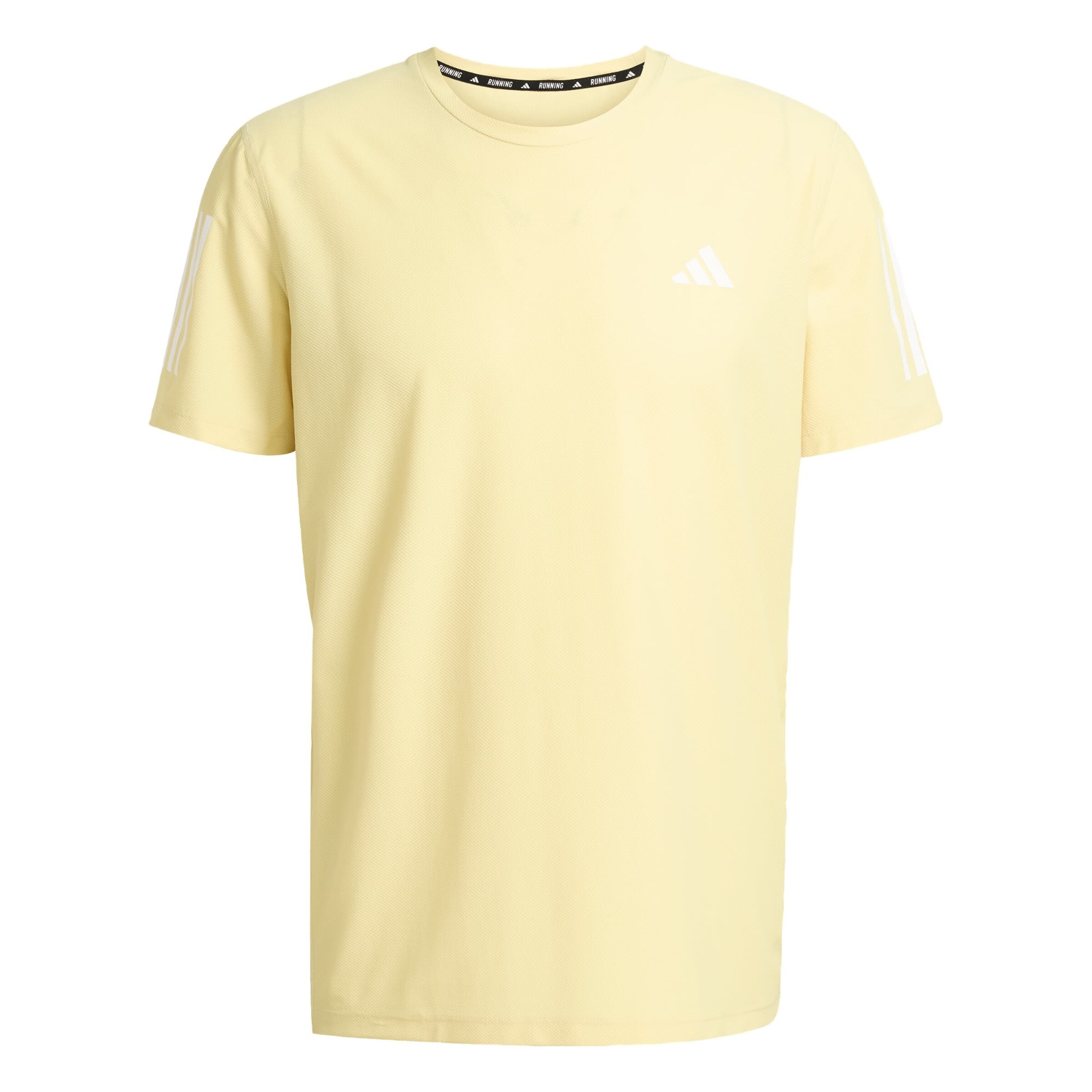 ADIDAS PERFORMANCE - Camiseta funcional 'Own The Run' en amarillo: frente