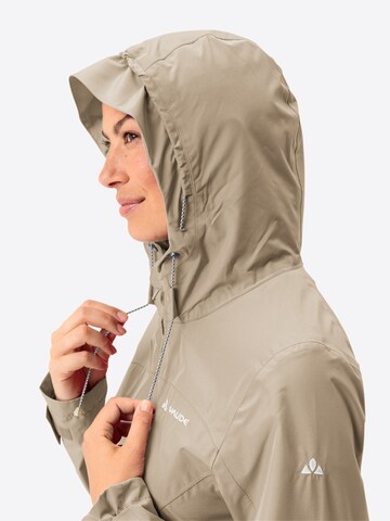 VAUDE Outdoorjas ' W Skomer PR II ' in Beige