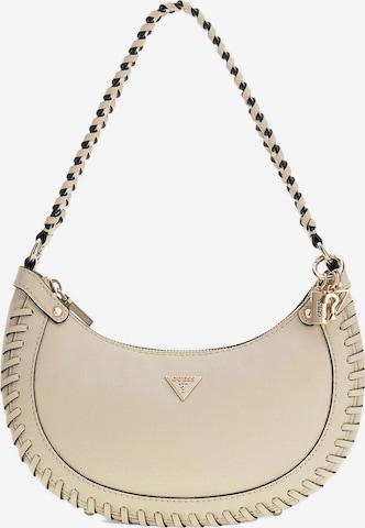 Borsa a spalla 'Guess Shoulder Bag Black' di GUESS in beige: frontale