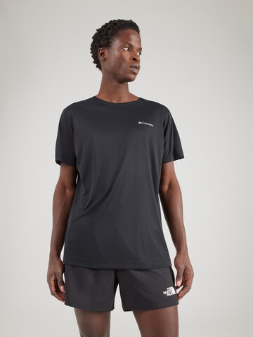 melns COLUMBIA Sporta krekls 'Zero Rules™': no priekšpuses