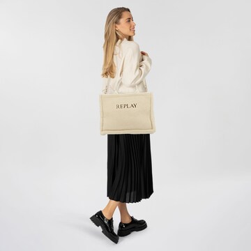 Cabas REPLAY en beige
