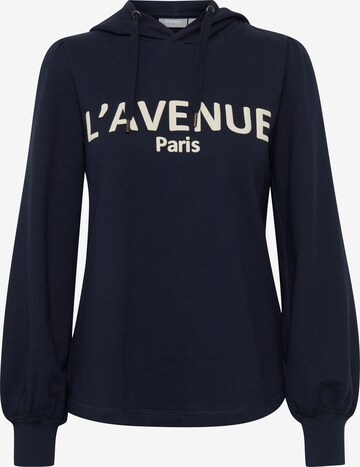 Fransa Sweatshirt in Blue: front