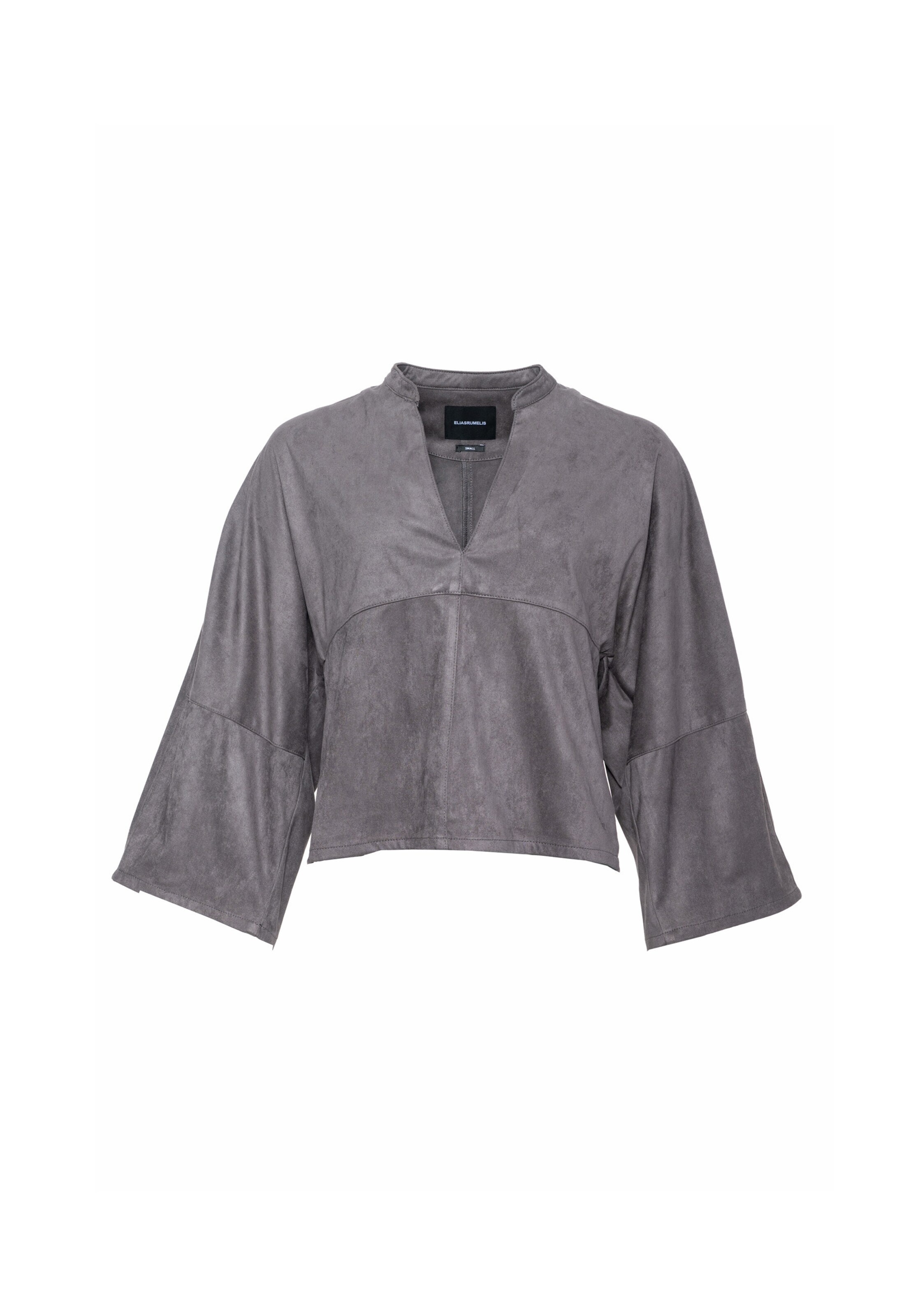 Camicia da donna 'Ethel' di Elias Rumelis in grigio: frontale
