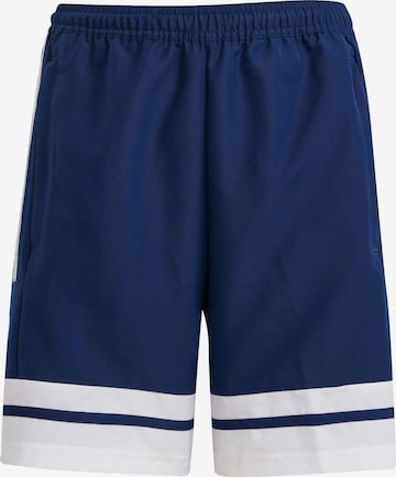 ADIDAS PERFORMANCE Sportshorts 'Squadra 25 Downtime' in Blau: Vorderseite