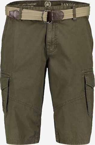 Regular Pantalon cargo LERROS en vert : devant