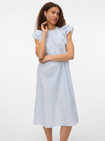 VERO MODA - Vestido camisero 'VMSiv' en blanco: frente