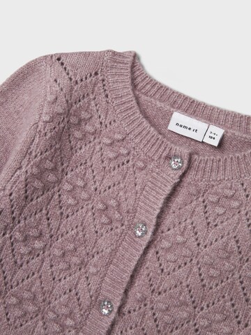 Cardigan NAME IT en violet