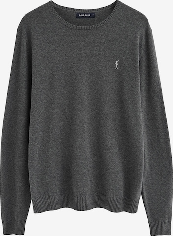 Polo Club Pullover 'Rigby Go' in Grau: Vorderseite