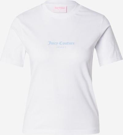 Marškinėliai 'THE TENNIS' iš Juicy Couture, spalva – šviesiai mėlyna / balta, Prekių apžvalga