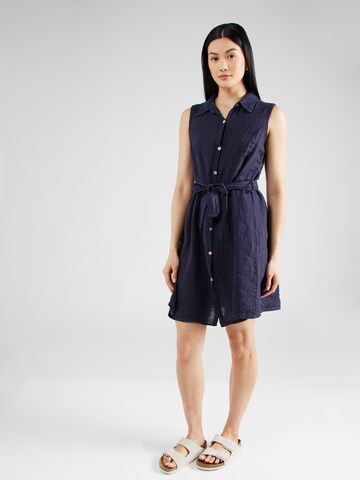 Robe-chemise 'Lu44cia' ZABAIONE en bleu : devant