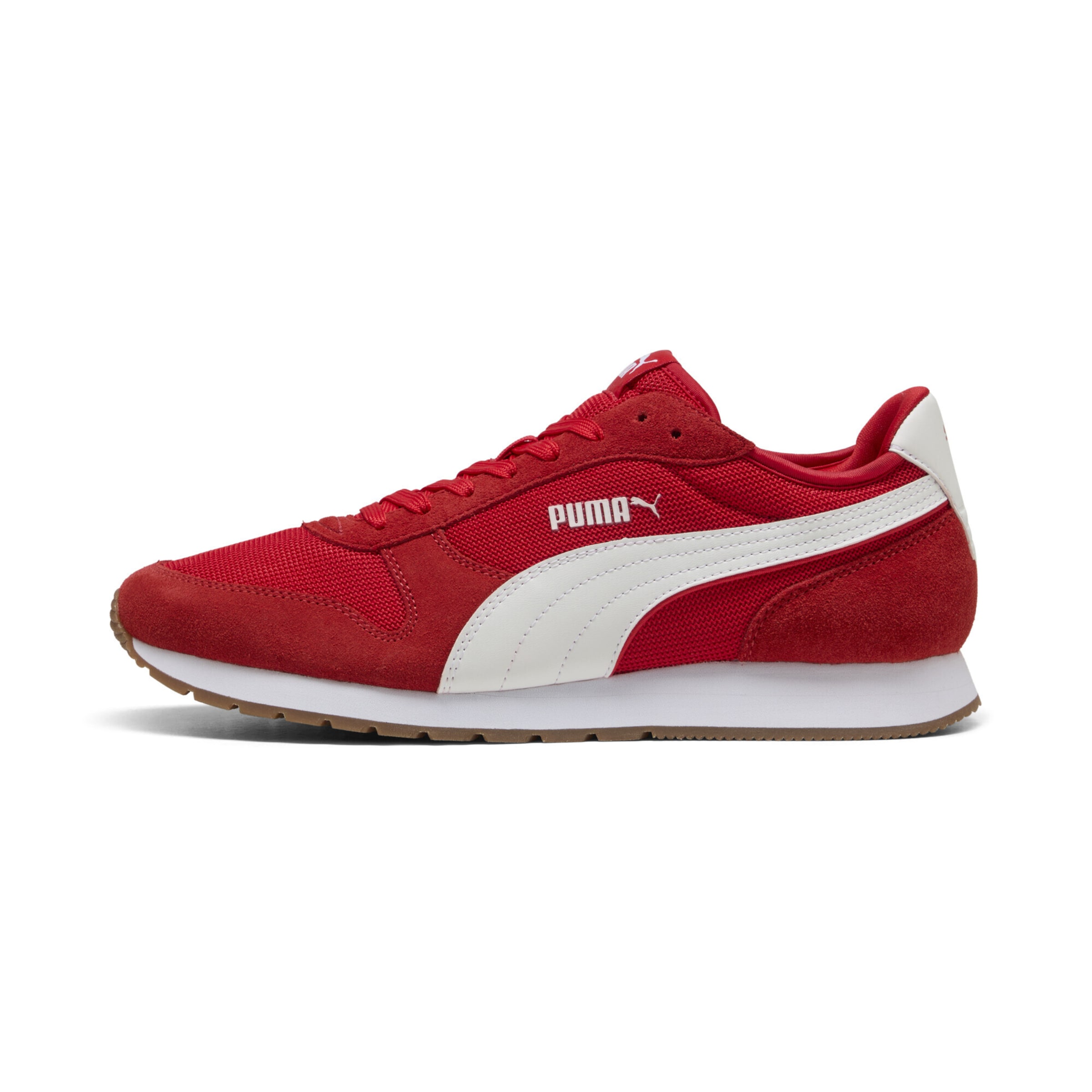 PUMA Platform trainers 'ST MILER' in Red: front