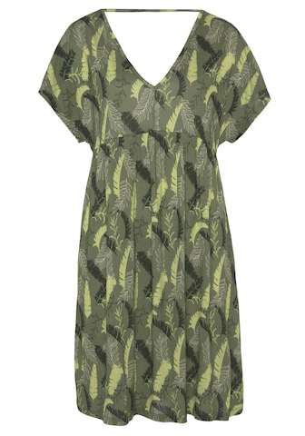 s.Oliver Letní šaty – zelená: přední strana