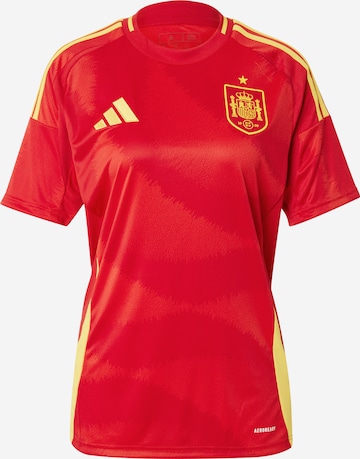 ADIDAS PERFORMANCE - Camisola de futebol 'Spain 24 Home' em vermelho: frente