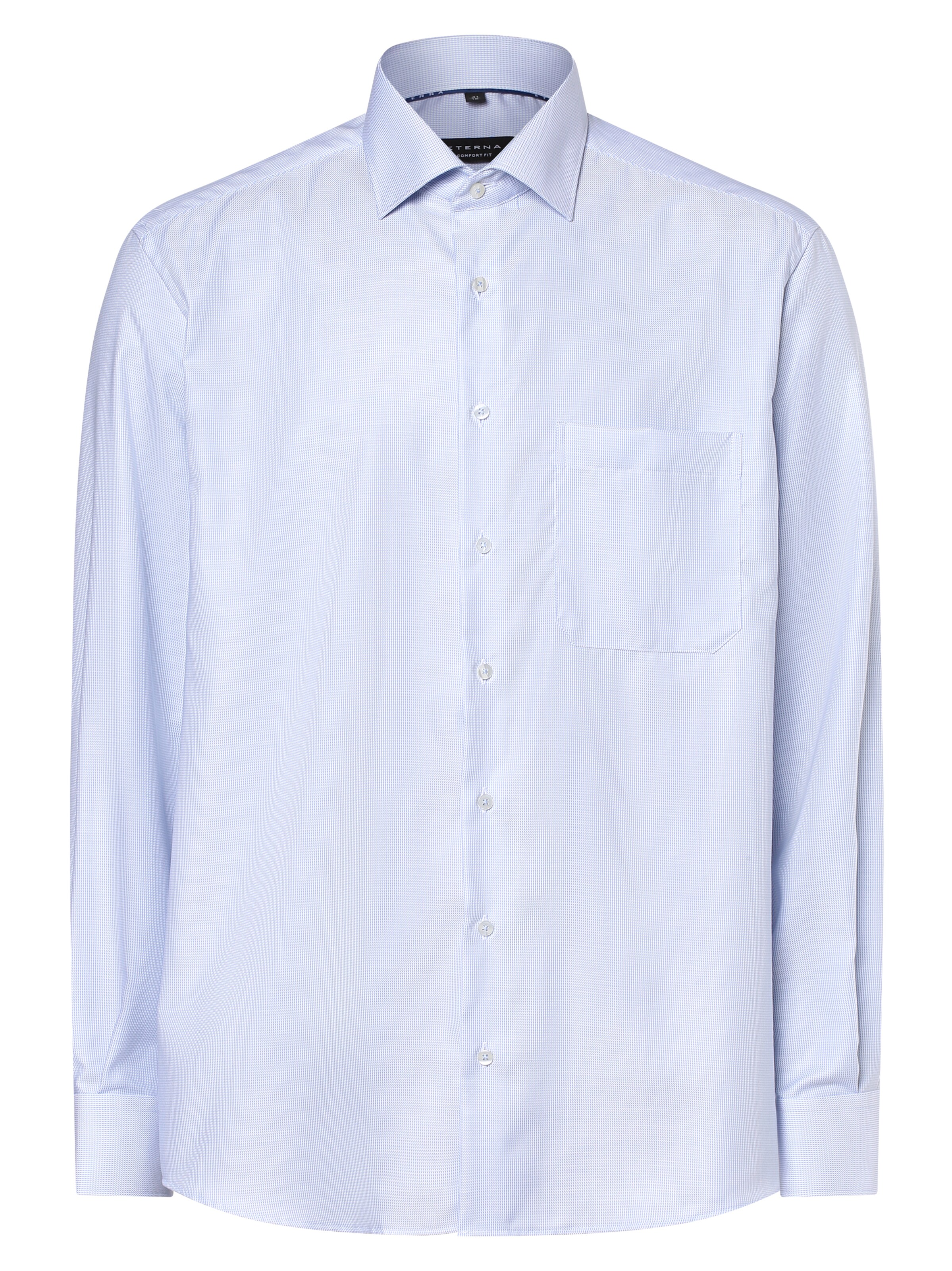 ETERNA Comfort Fit Businesshemd in Blau: Vorderseite