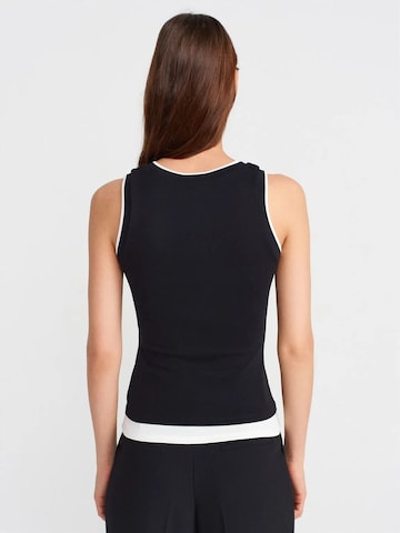Dilvin Blouse in Zwart