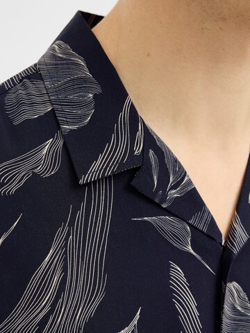 JJ Rebel Regular fit Button Up Shirt 'JREBBERN' in Blue