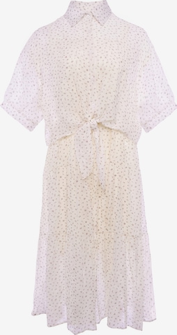 Usha - Vestido en beige: frente