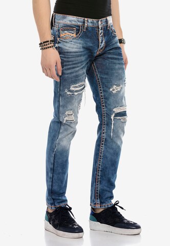 CIPO & BAXX Regular Jeans 'KURTIS' in Blau: predná strana