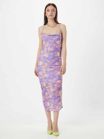 Robe Monki en violet : devant