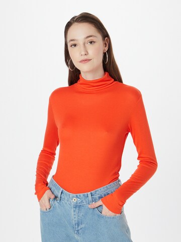 Soft Rebels Shirt 'Fenja' in Rood: voorkant