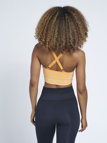 Bustier Haut de sport Hummel en orange