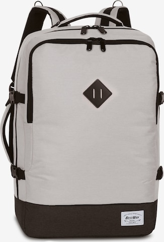 Worldpack Rucksack 'Bestway Cabin Pro' in Weiß: Vorderseite