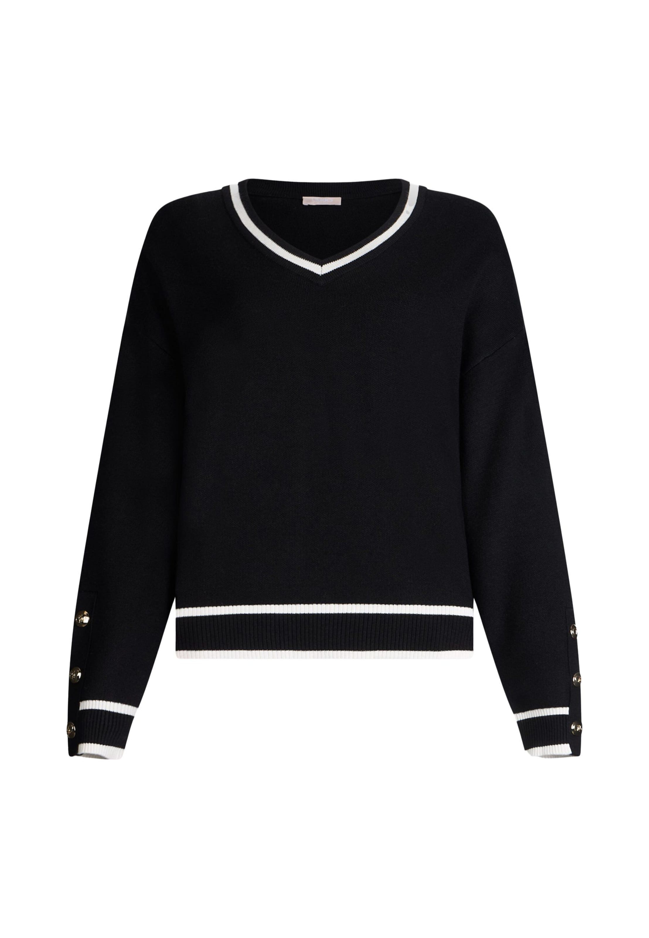 Liu Jo Sveter - Čierna: predná strana