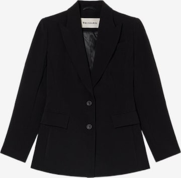 Trussardi - Blazer en negro: frente