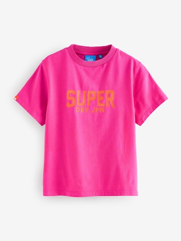 Superdry Тениска 'Athletic' в синьо