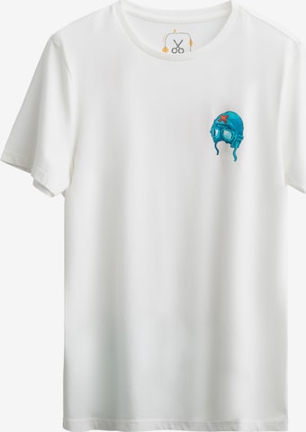 T-Shirt 'Target' Kaft en blanc : devant