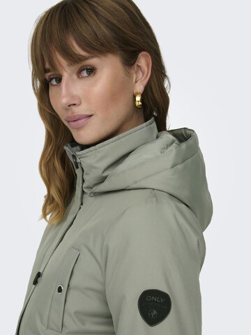 Parka mi-saison ONLY en gris
