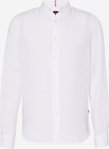 BOSS Regular fit Button Up Shirt 'Race' in White: front