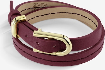 FURLA Armband 'Buckle' in Rood: voorkant