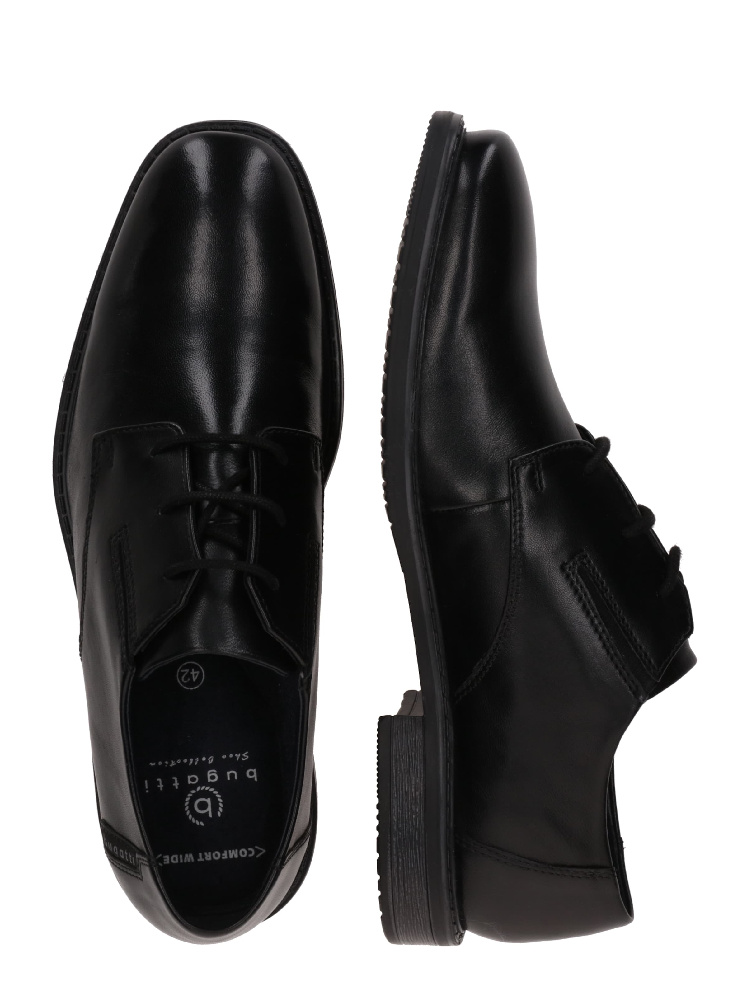 bugatti Обувь на шнуровке 'Marlo Revo' в Черный