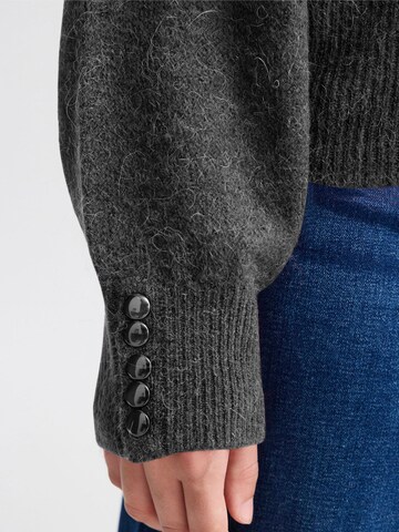 Pull-over 'Kamara' ICHI en gris