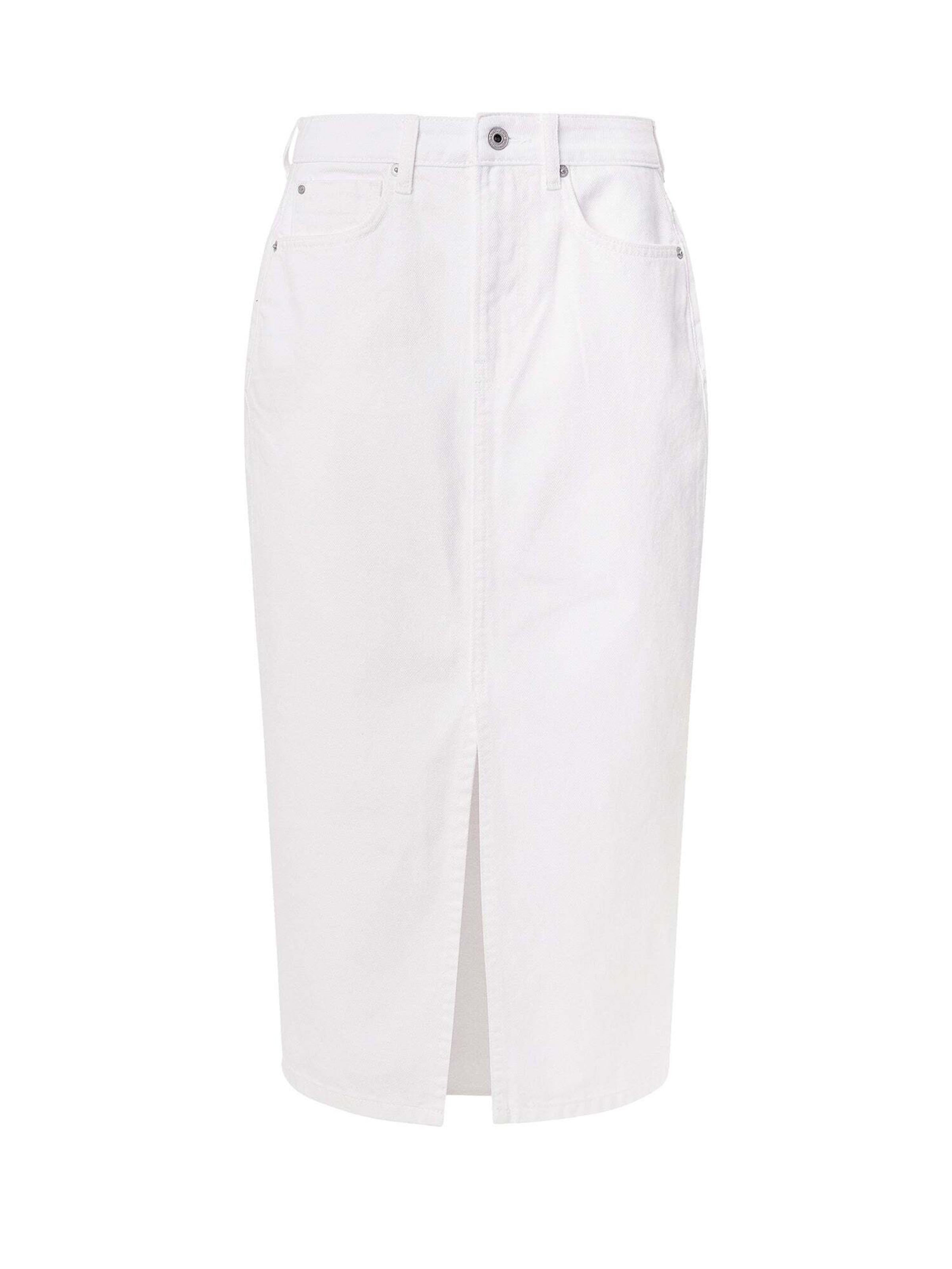 Pepe Jeans Rok in Wit: voorkant