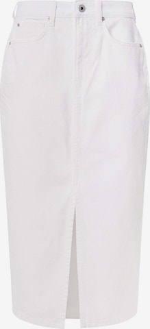 Gonna di Pepe Jeans in bianco: frontale