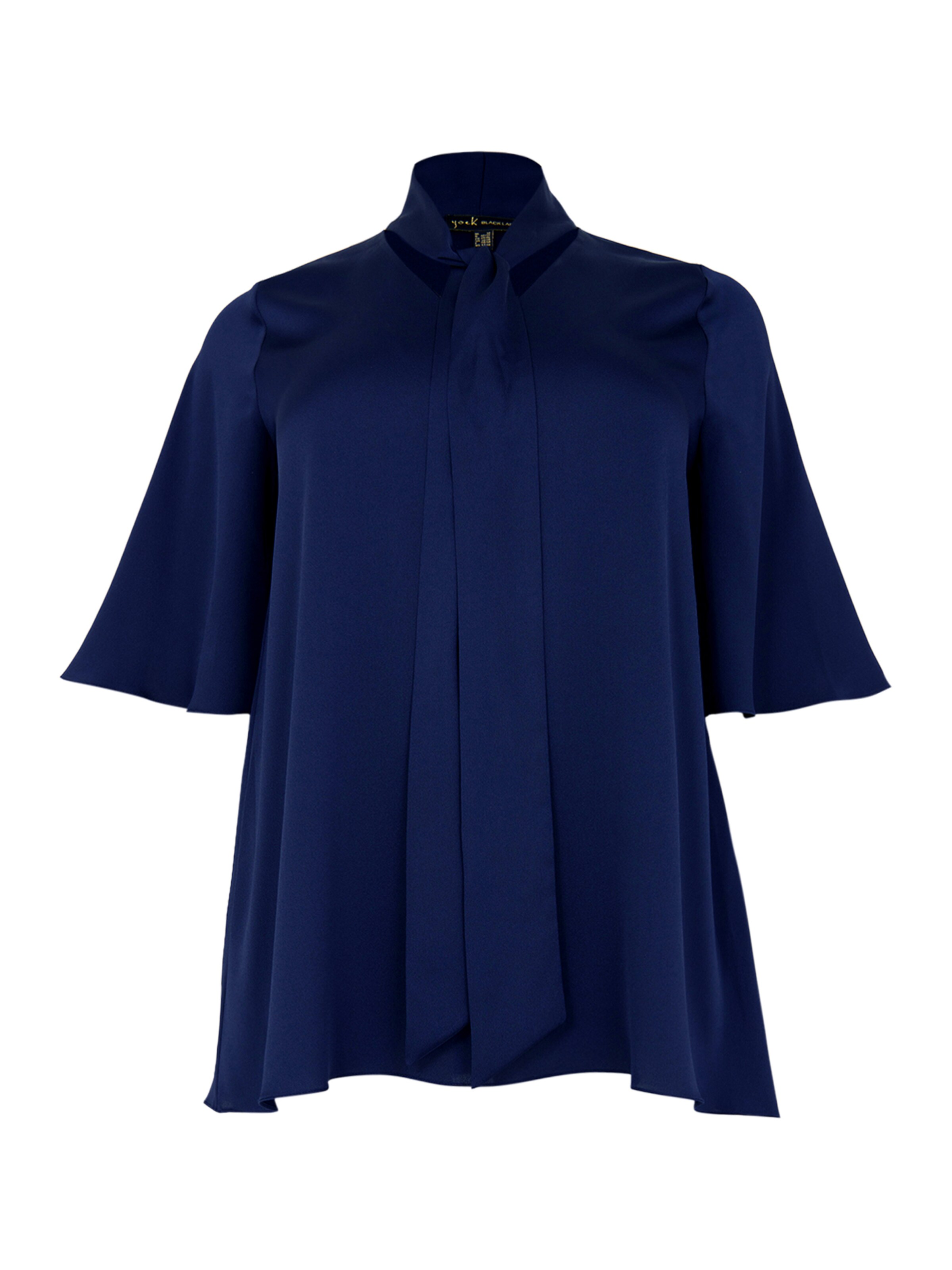 YOEK Tunic in Blue: front